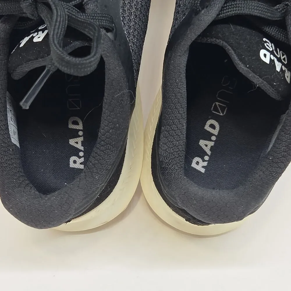 RAD One  Shoes Mens Size 9  Womens 10.5 Black and White